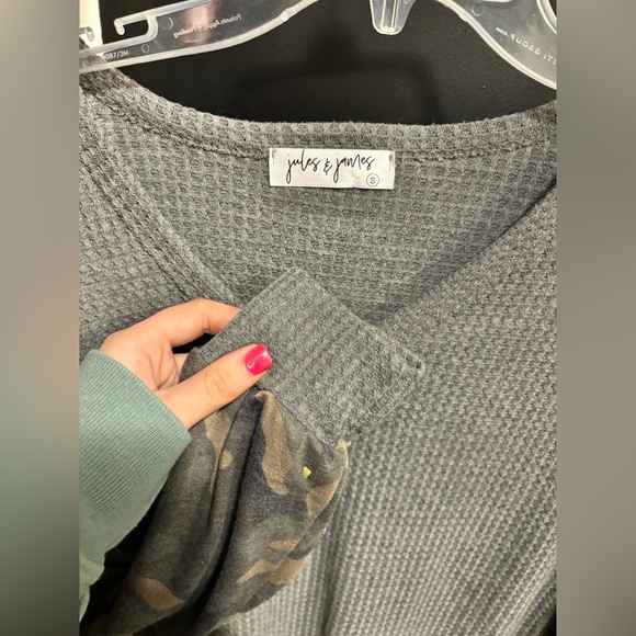 Jules & James waffle knit top - Picture 4 of 4